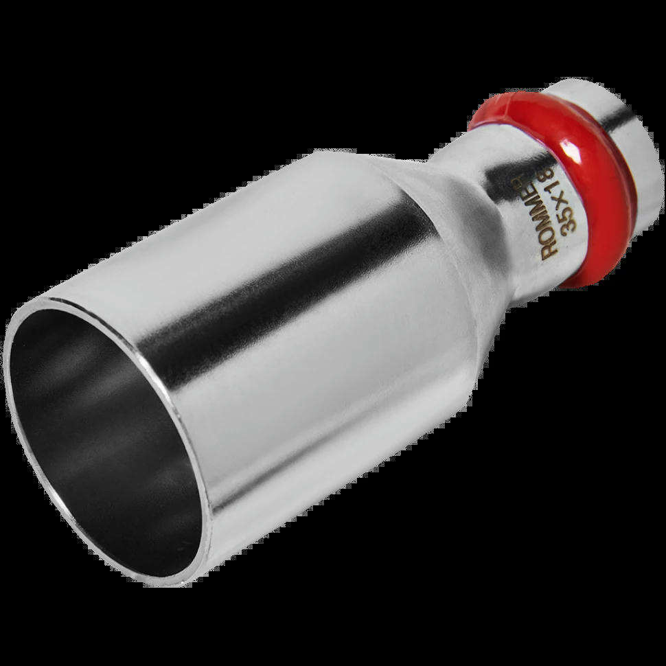 Муфта переходная НПр 35х18 из нержавеющей стали ROMMER
