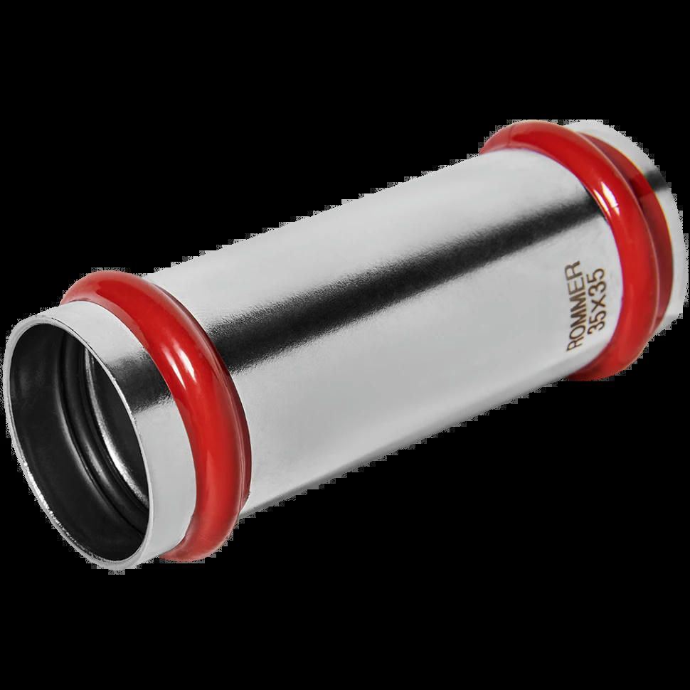 Муфта надвижная 35 из нержавеющей стали ROMMER