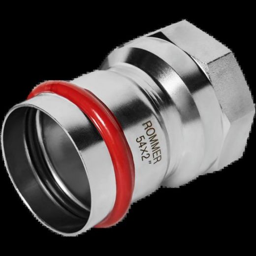 Переходник ВР 54х2" из нержавеющей стали ROMMER