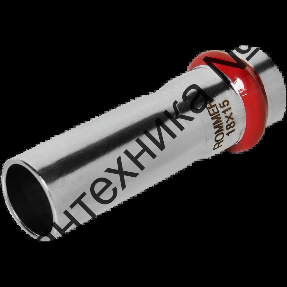 Муфта переходная НПр 18х15 из нержавеющей стали ROMMER