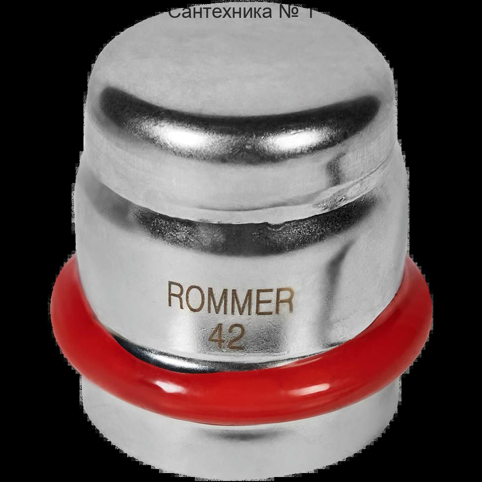 Заглушка 42 из нержавеющей стали ROMMER