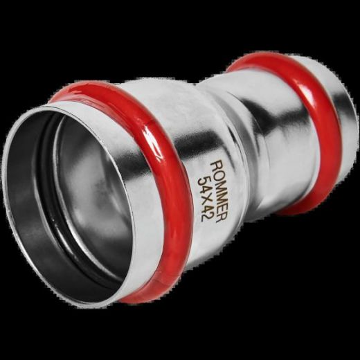 Муфта переходная 54х42 из нержавеющей стали ROMMER