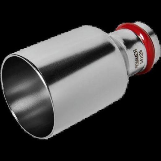 Муфта переходная НПр 54х28 из нержавеющей стали ROMMER