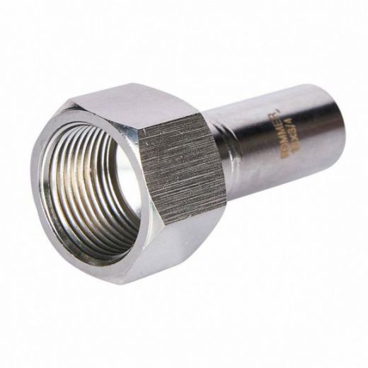 Вставка переходная НПр-ВР 18х3/4 из нержавеющей стали ROMMER