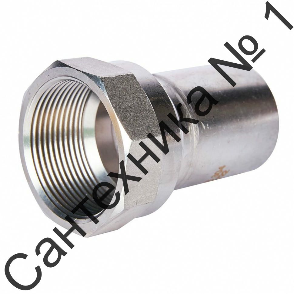 Вставка переходная НПр-ВР 42х1 1/2 из нержавеющей стали ROMMER