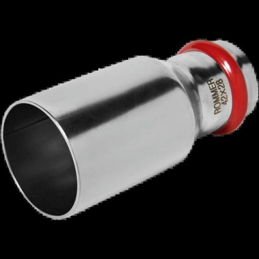 Муфта переходная НПр 42х28 из нержавеющей стали ROMMER