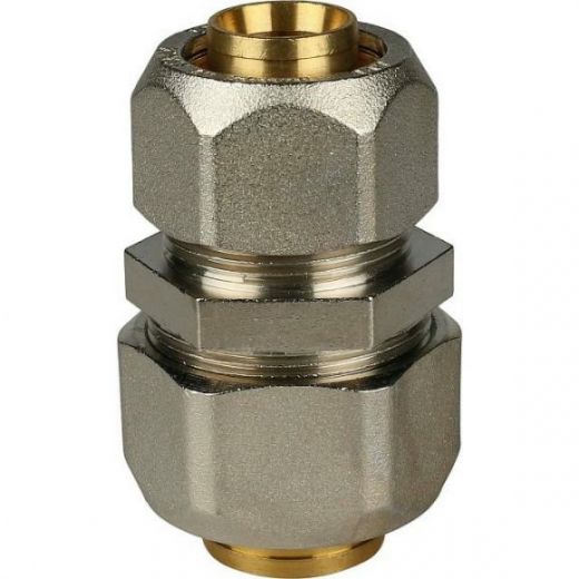 Муфта соединительная переходная 32х26 для металлопластиковых труб, винтовой STOUT