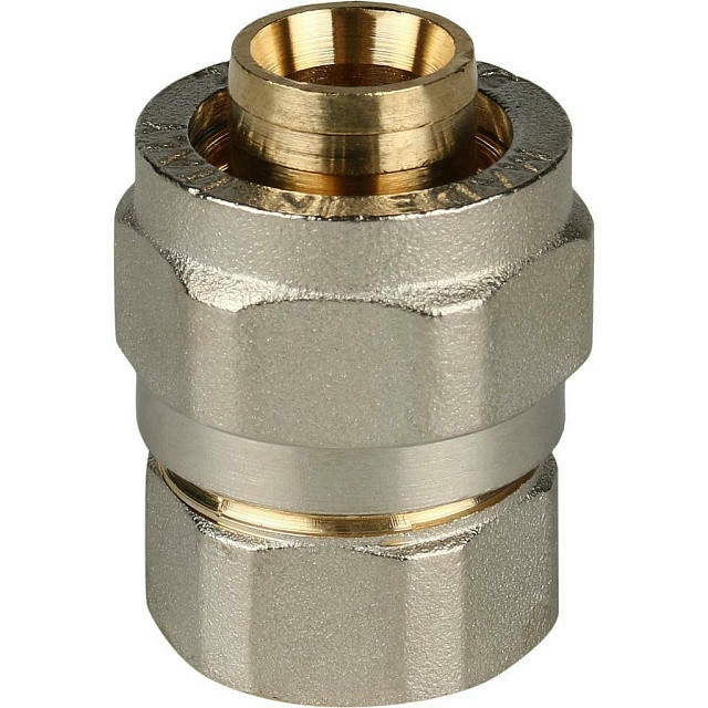 Переходник с внутренней резьбой 20х1/2 для металлопластиковых труб, винтовой STOUT