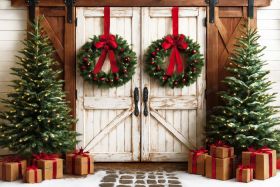 Фон стена "New year wall №19"