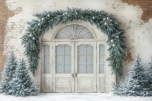 Фон стена "New year wall №24"