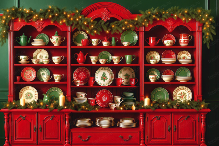 Фон стена "New year wall №27"