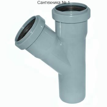 Тройник канализационный 32х32/45 Политэк
