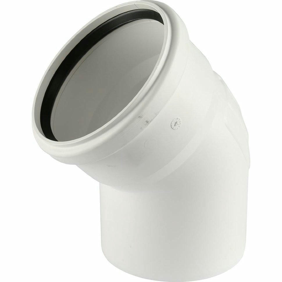 Отвод канализационный RAUPIANO 110 на 45° REHAU