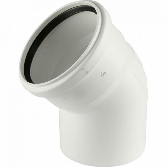 Отвод канализационный RAUPIANO 110 на 45° REHAU