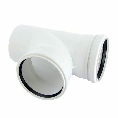 Тройник канализационный RAUPIANO 110/110х87° REHAU