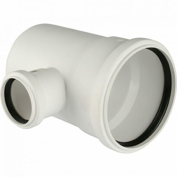 Тройник канализационный RAUPIANO 110/50х87° REHAU