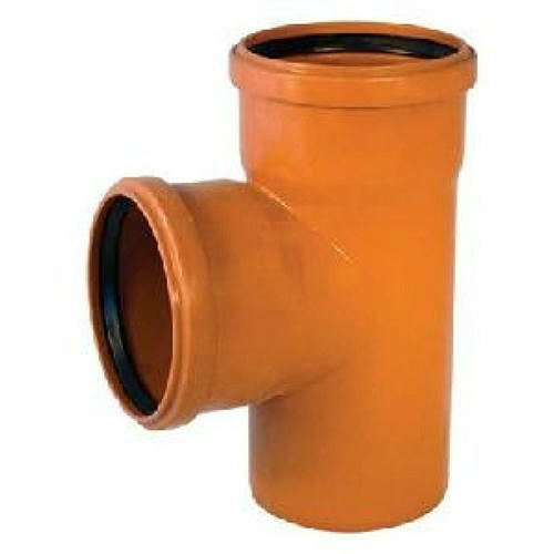 Тройник канализационный рыжий 160х160х90 Агригазполимер