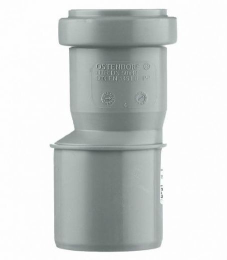 Переходник канализационный HTR 50/40 короткий Ostendorf