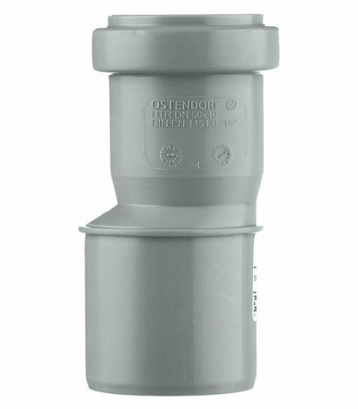 Переходник канализационный HTR 50/40 короткий Ostendorf