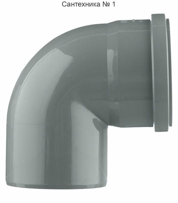 Отвод канализационный HTB 110 90° Ostendorf