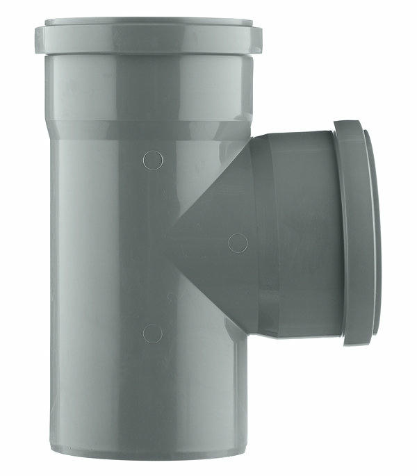 Тройник канализационный HTEA 110/110 на 90° Ostendorf