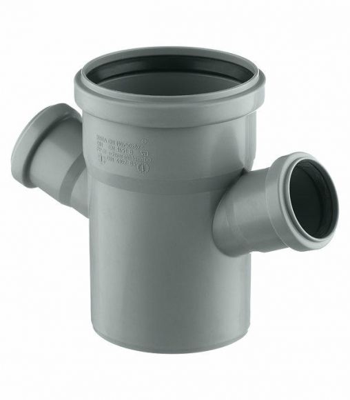 Крестовина канализационная HTDA 110/50/50 на 67° одноплоскостная Ostendorf