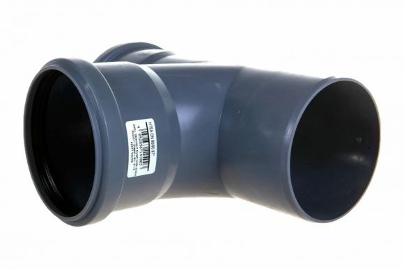 Тройник канализационный HTEA 90/90 на 90° Ostendorf