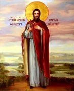 Икона Феодора Киевского: Символ веры варяжского народа (рукописная)