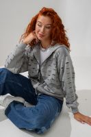 67181 толстовка женская [винтаж серый]