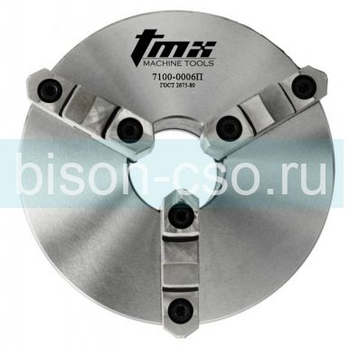 Трехкулачковый токарный патрон 7100-0006П TMX ф160 мм