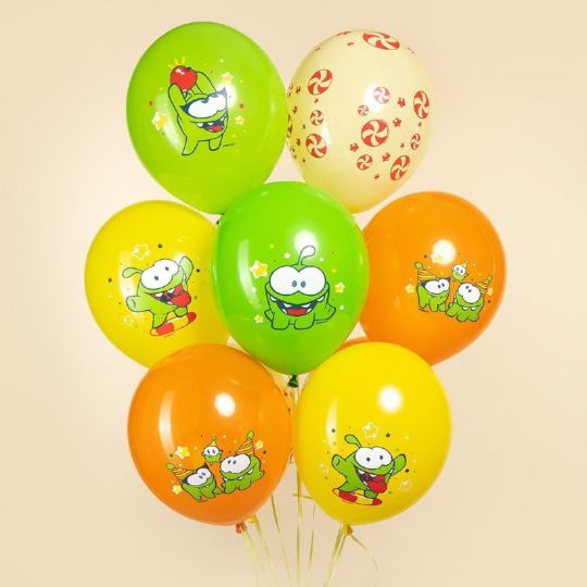 Шар монстрик латексный с гелием