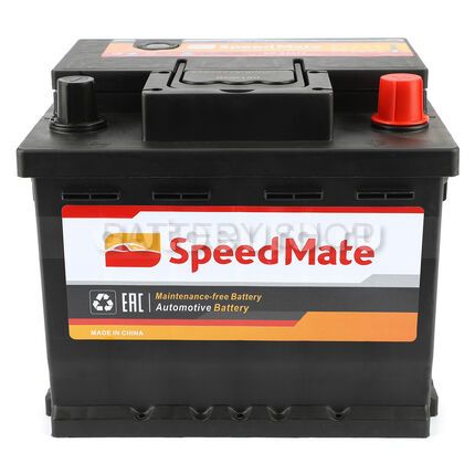 SPEEDMATE Premium 47 Ач 450 A обр. пол. низкий формат