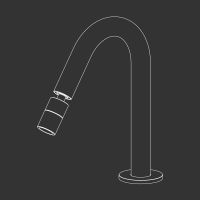 Излив поворотный и регулируемый Cea Design FRE08 высота 18 см схема 1 Излив поворотный и регулируемый Cea Design FRE08 высота 18 см схема 1