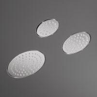 Встроенный верхний душ Cea Design FRE129 комплект из 3-х штук схема 1