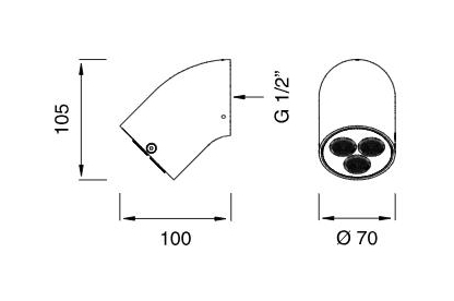 Верхний душ настенный Cea Design FRE158 7 см ФОТО