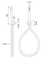 Ручной душ Cea Design FRE17 схема 2
