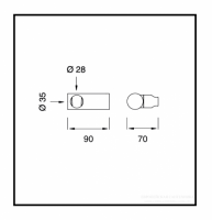 Держатель ручного душа Cea Design FRE202 схема 2