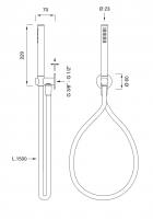 Ручной душ Cea Design FRE203 схема 2