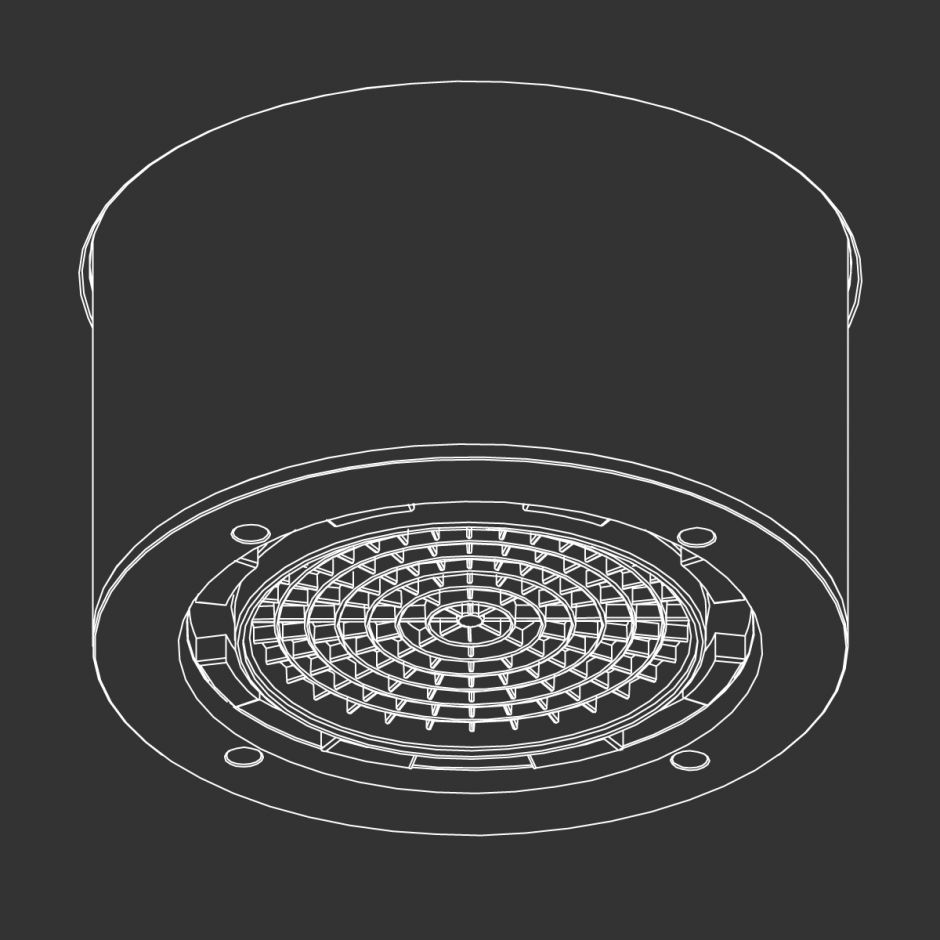 Верхний душ Cea Design FRE226 с хромотерапией