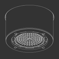 Верхний душ Cea Design FRE226 с хромотерапией схема 1