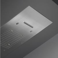Прямоугольный верхний душ Cea Design Acquachiara с режимами Rain/Mist/Waterfall, подсветкой и хромотерапией AQC 39 схема 2
