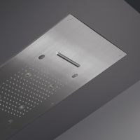 Прямоугольный верхний душ Cea Design Acquachiara с подсветкой, хромотерапией и режимами Rain/Mist/Waterfall AQC 59 схема 1