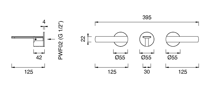 Смеситель вентильный Cea Design Ayla AYL 05 ФОТО