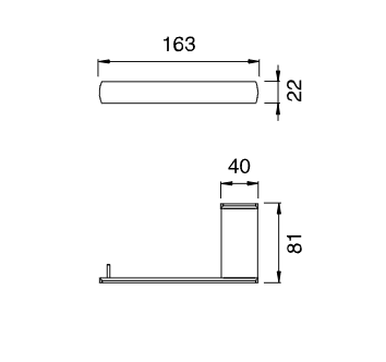 Держатель для туалетной бумаги Cea Design Ayla AYL 114 крепление справа ФОТО