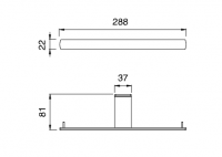 Двойной держатель для туалетной бумаги Cea Design Ayla AYL 117 схема 2