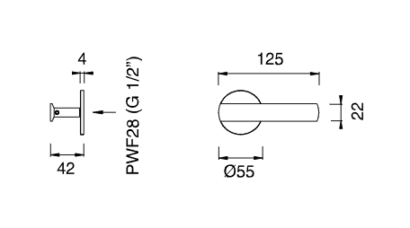 Смеситель Cea Design Ayla AYL 65 для душа ФОТО