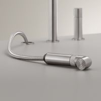 Смеситель Cea Design Cartesio CAR 17 с выдвижным ручным душем схема 1