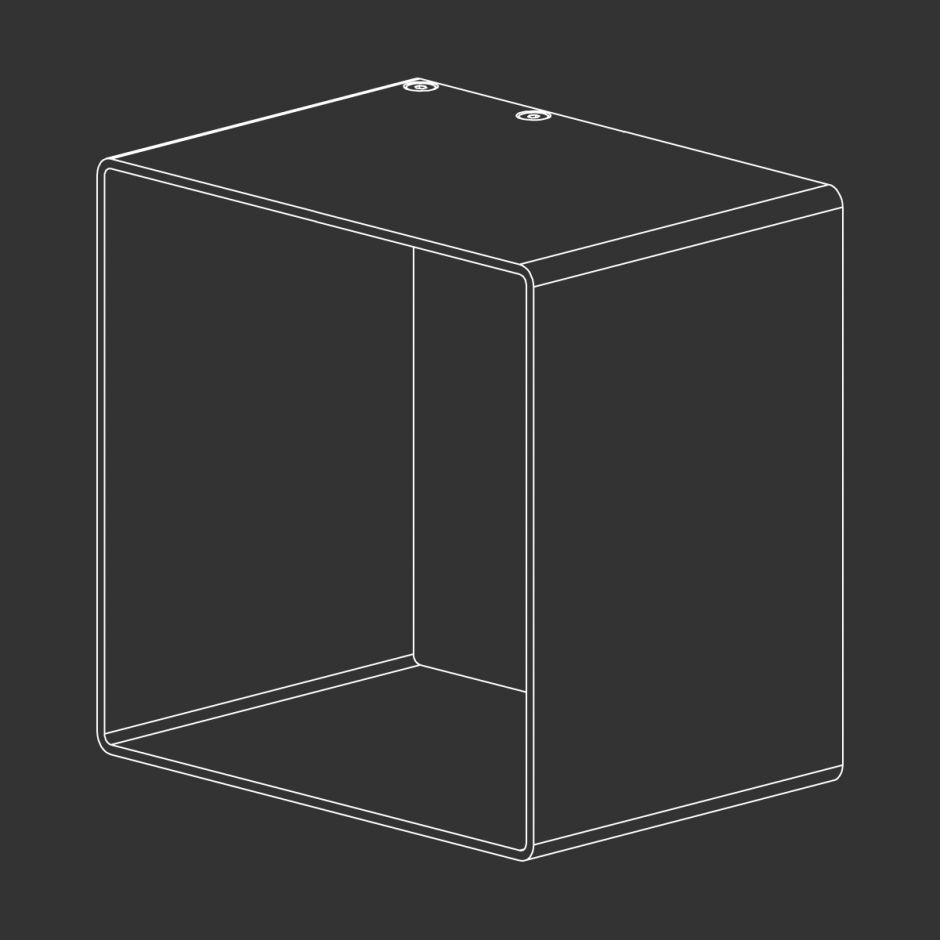 Полка металлическая Cea Design Duet DET 102