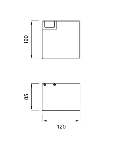 Полка металлическая Cea Design Duet DET 102 ФОТО