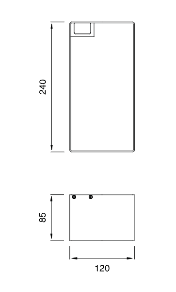 Полка Cea Design Duet DET 104 настенная ФОТО